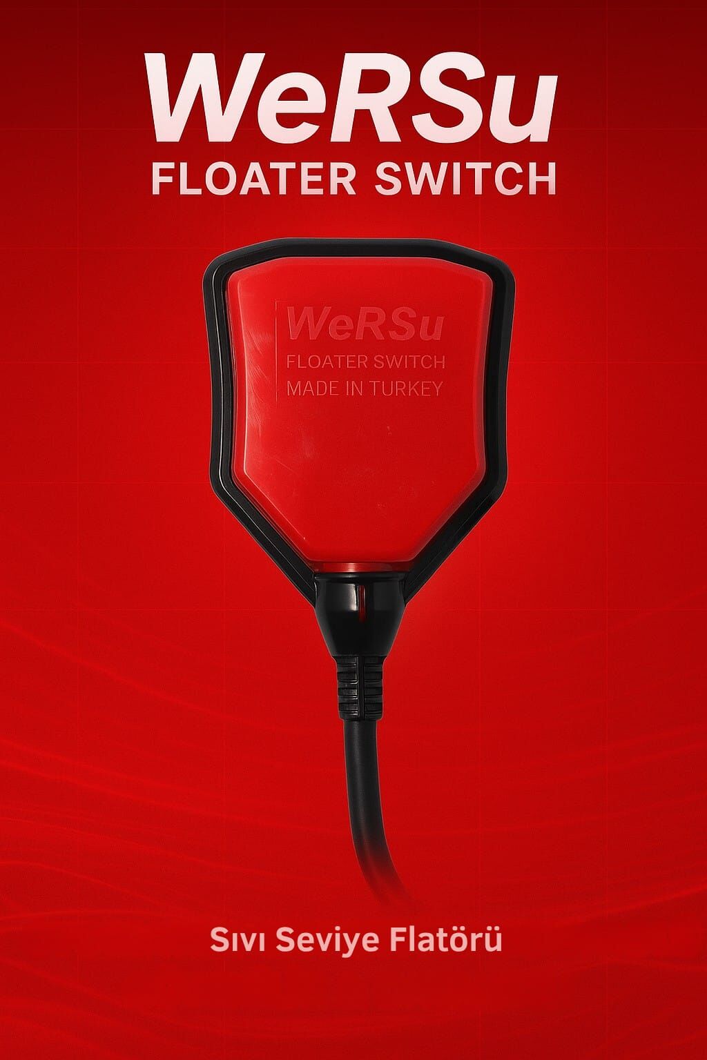Wersu 1.6 Mt Pvc Kablolu Sıvı Seviye Flatörü