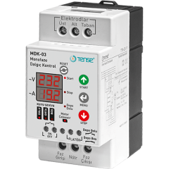 Tense MDK-03 Monofaze Dalgıç Kontrol Rölesi