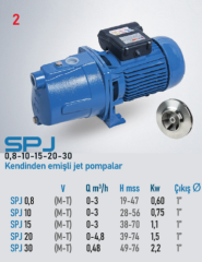 Star Pompa SPJ 10 Jet Pompa 1 Hp 220 V