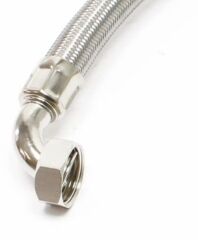 1-1/2'' 100 Cm Paslanmaz Örgülü Flex Hortum