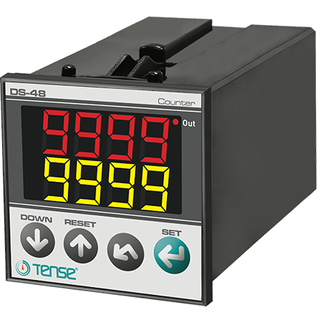 Tense DS-48 Dijital 4 Hane Sayıcı 48x48 mm