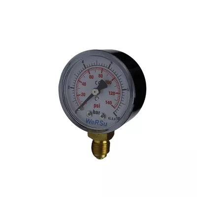 Q 52 10 Bar Kuru Manometre Alttan Çıkışlı 1/4 – mekamekanik.com