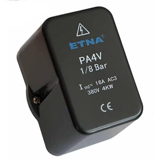 Etna Basınç Şalteri 1-8 Bar Tahliyeli Trifaze  1/2’’ Bağlantı Çapı
