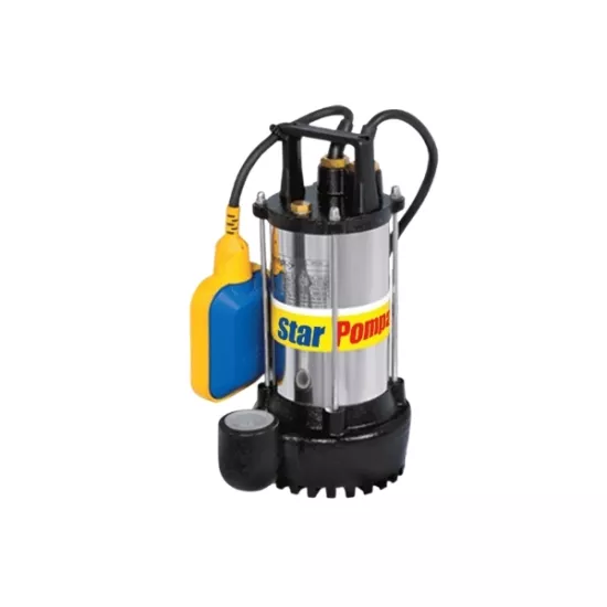 Star Pompa SPD 50 *0.37 kW -  9,6 m³/h Kendinden Flatörlü Temiz Su Drenaj Pompası 220V